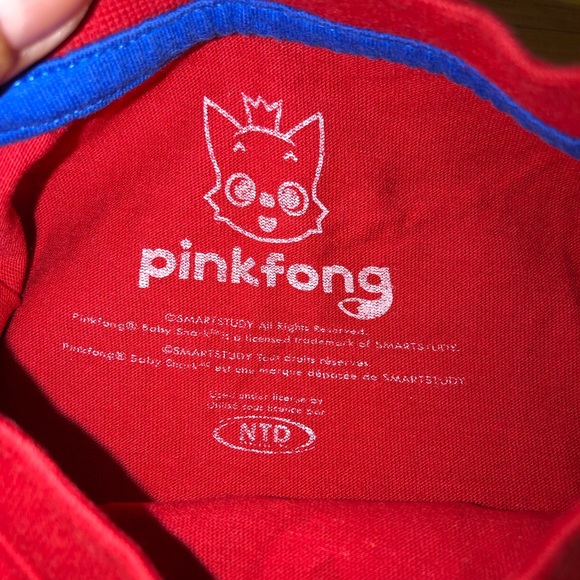Pinkfong Red T-Shirt - Picture 3 of 4